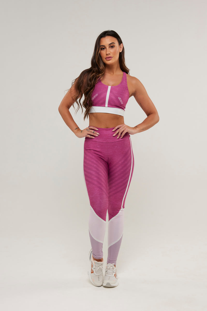 Legging Pink Fishbone - atarafitness