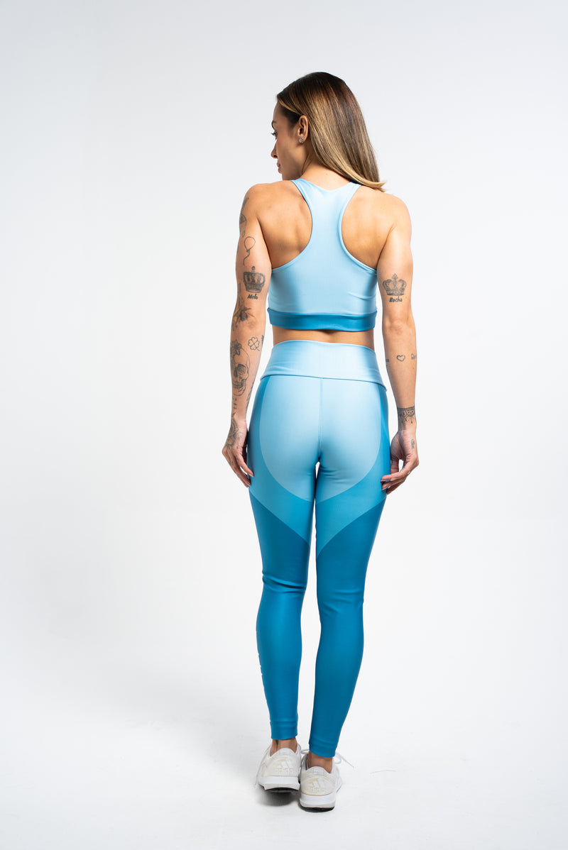 Legging Três Cores Azul - atarafitness