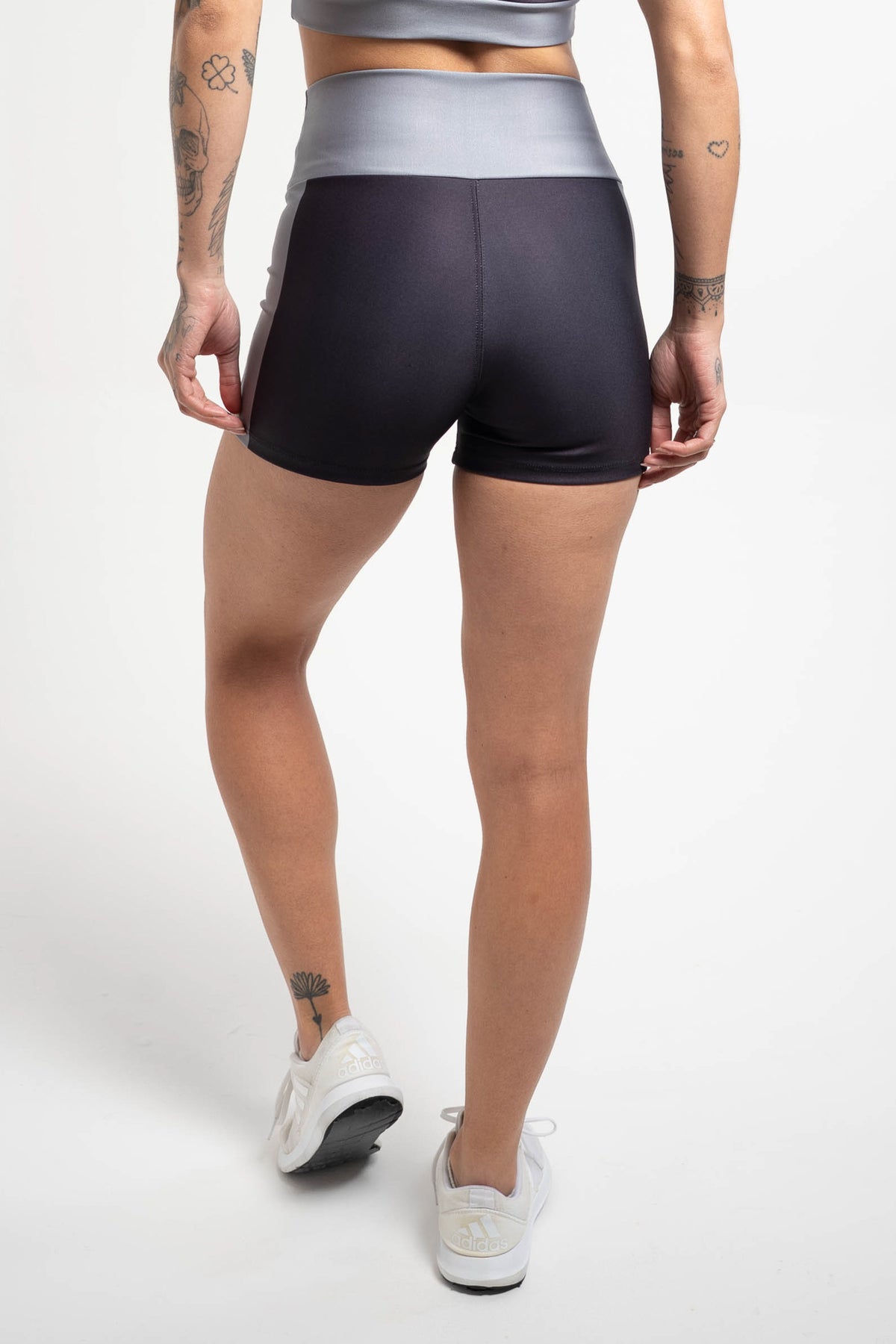 Shorts Color Block Gray - atarafitness