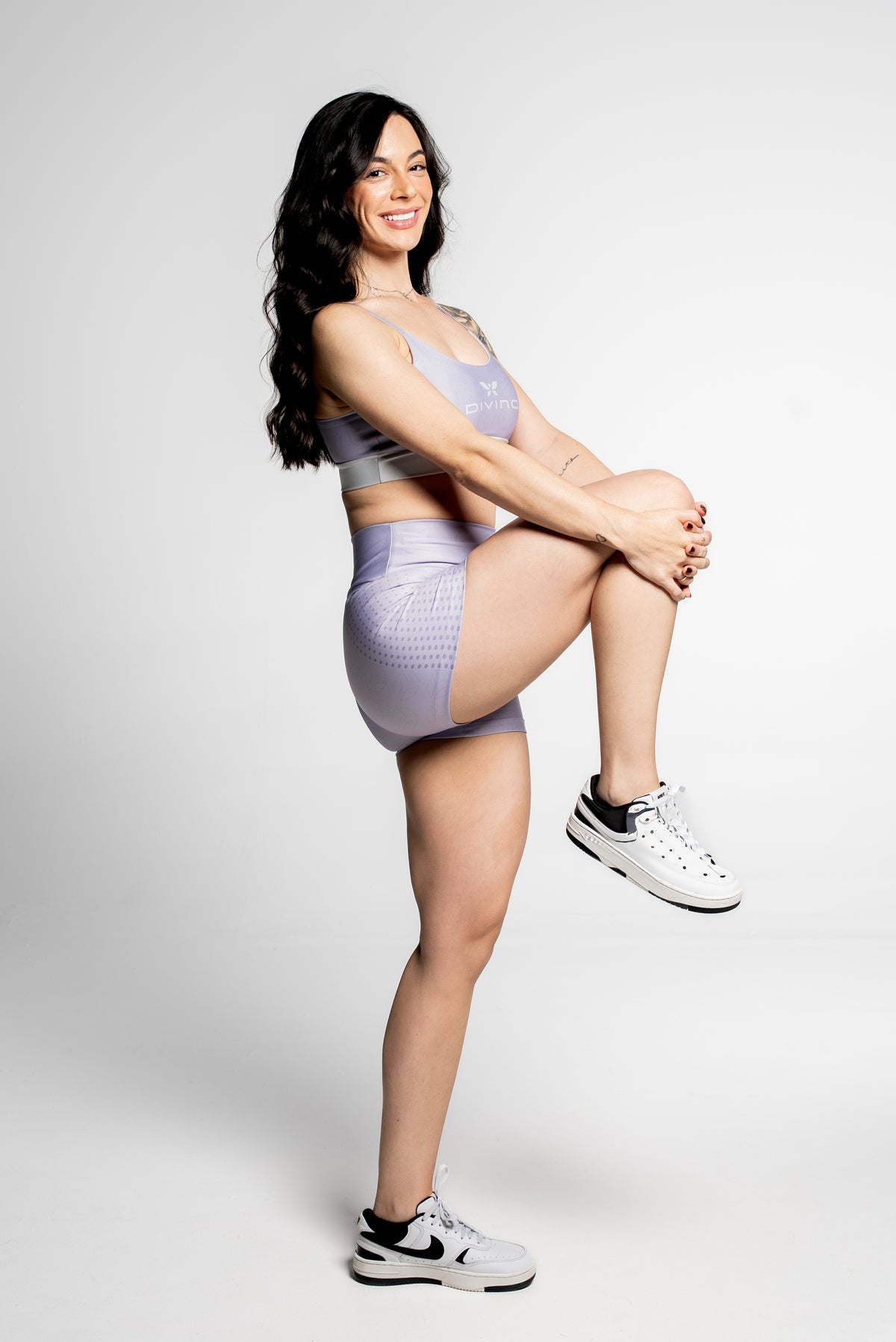 Shorts Losango Lilás - atarafitness