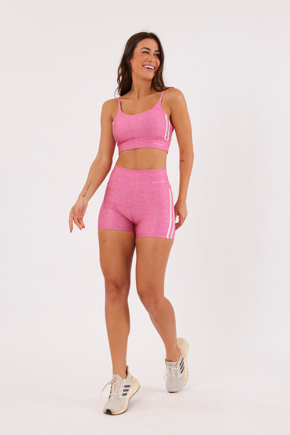 Shorts Texture Pink - atarafitness