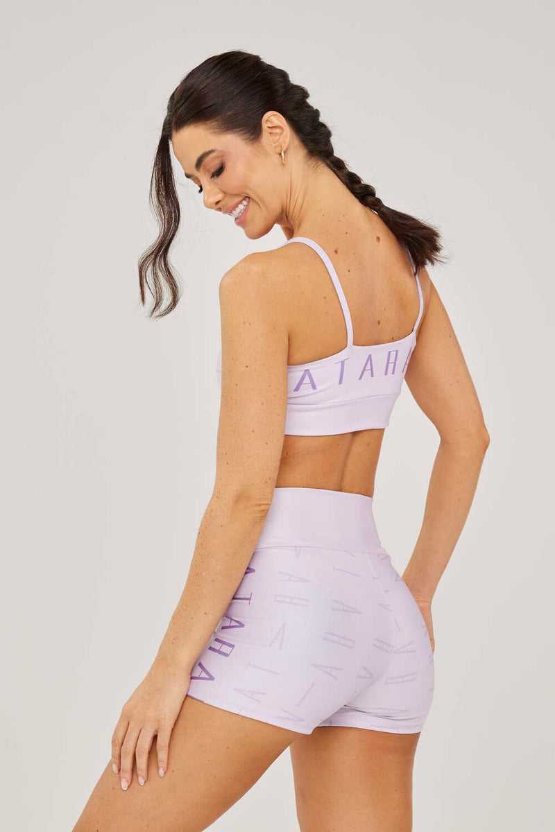 Top Alcinha Atara Lilás - atarafitness