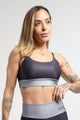 Top Alcinha Color Block Gray