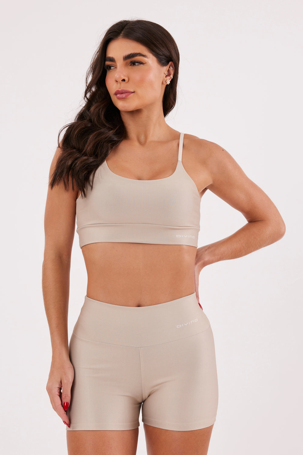 Top Alcinha Liso Areia - atarafitness