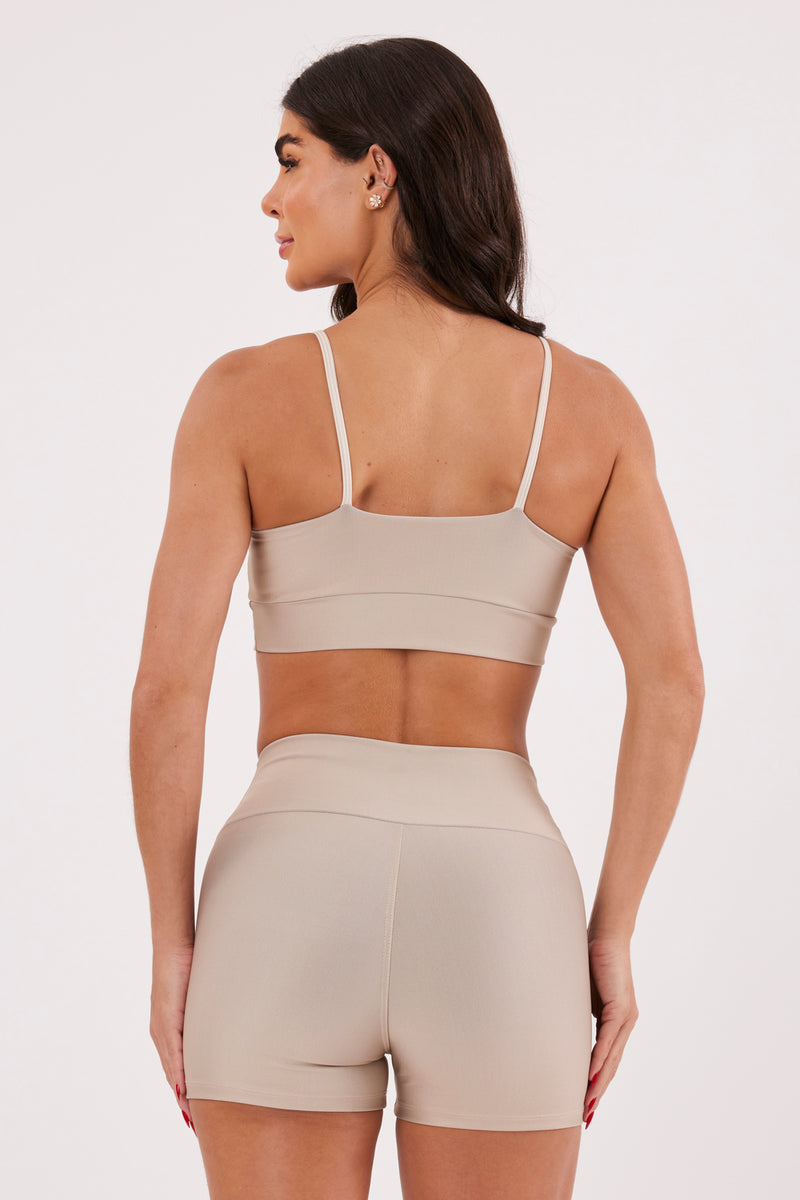 Top Alcinha Liso Areia - atarafitness