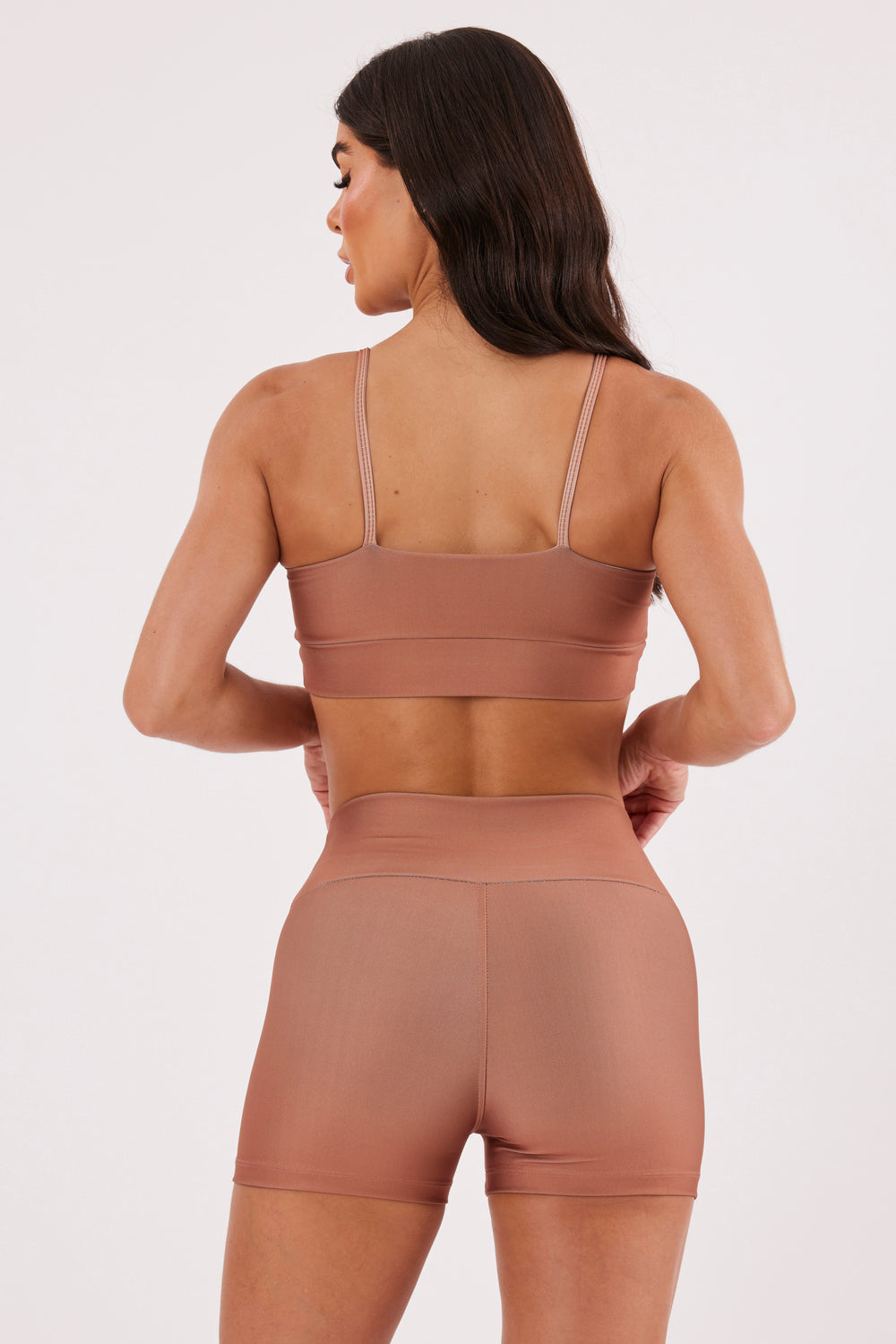 Top Alcinha Liso Caramelo - atarafitness