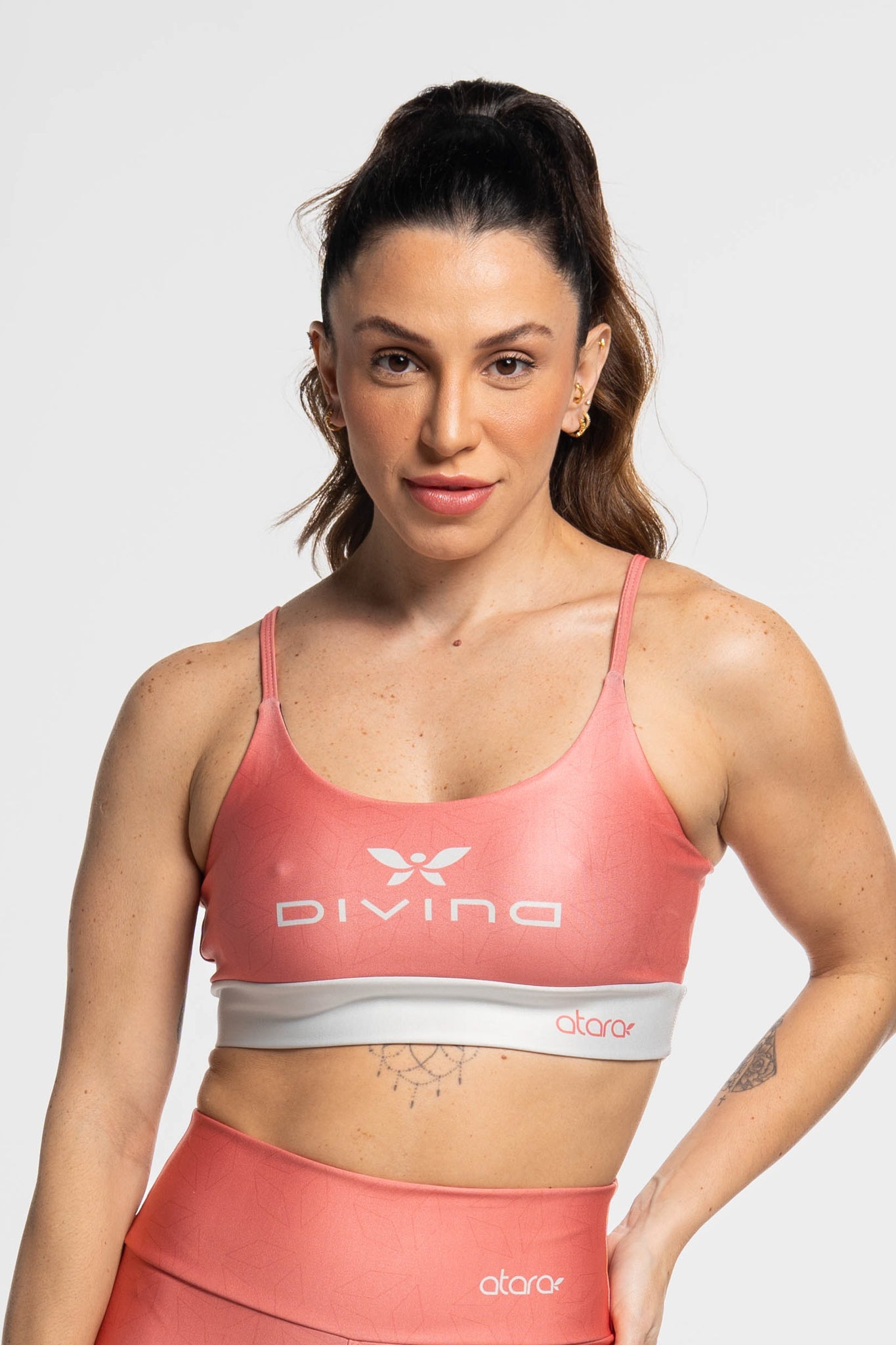 Top Alcinha Losango Laranja - atarafitness