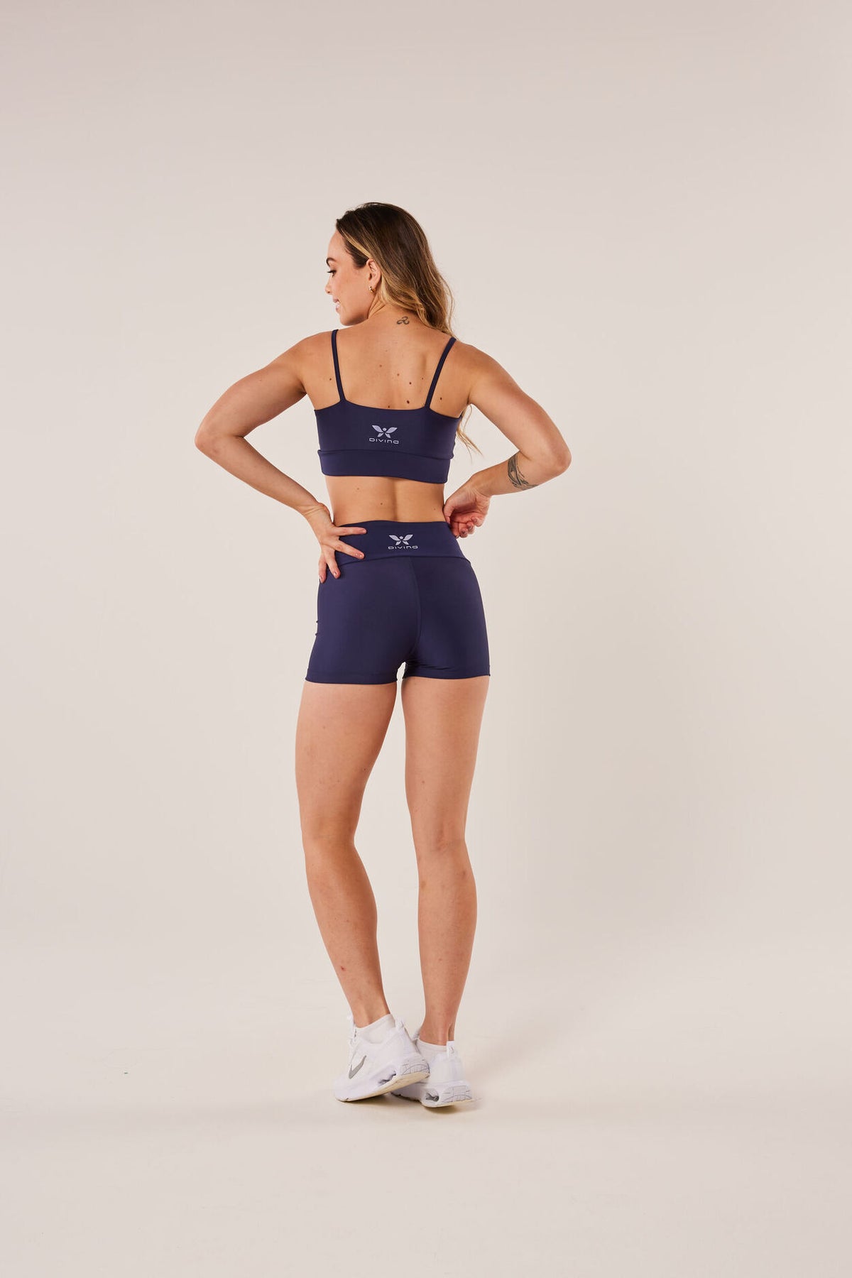 Top Alcinha Marinho Liso Básico - atarafitness