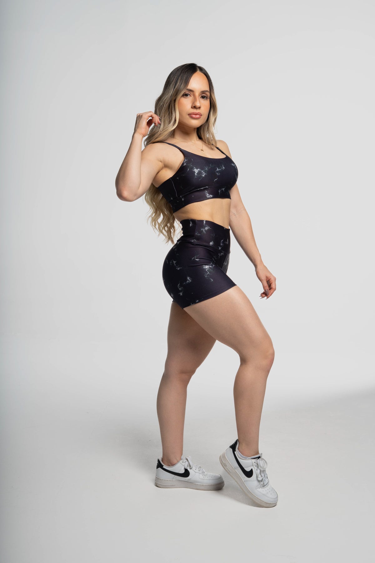 Top Alcinha Mármore Preto - atarafitness