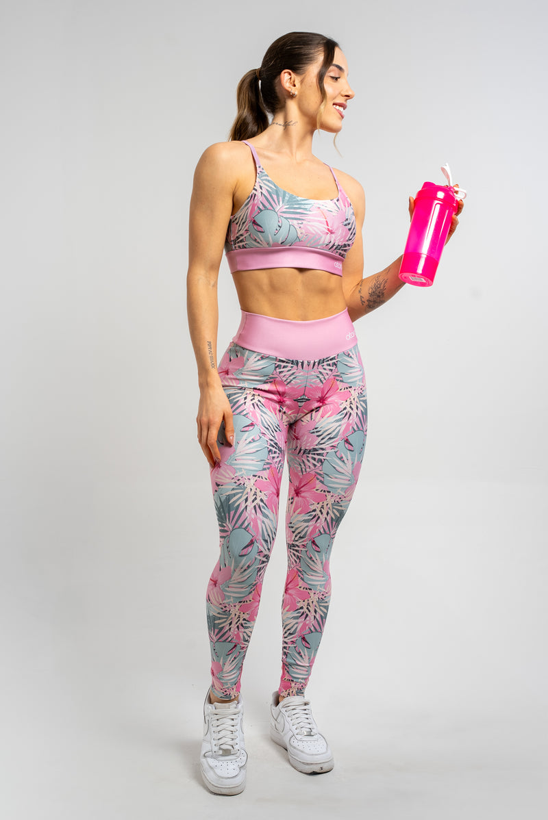 Top Alcinha Pink Print - atarafitness