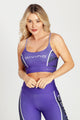 Top Alcinha Rajado Roxo