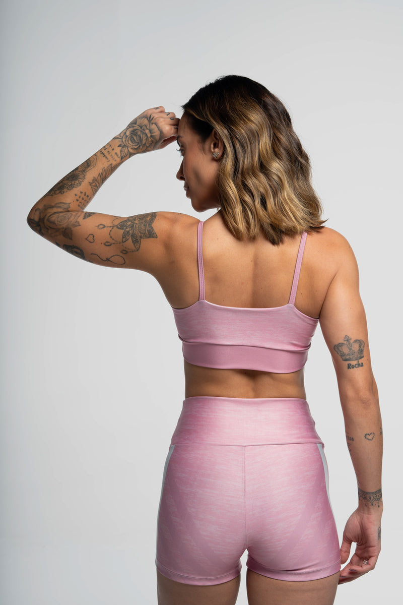 Top Alcinha Salmon Fishbone - atarafitness