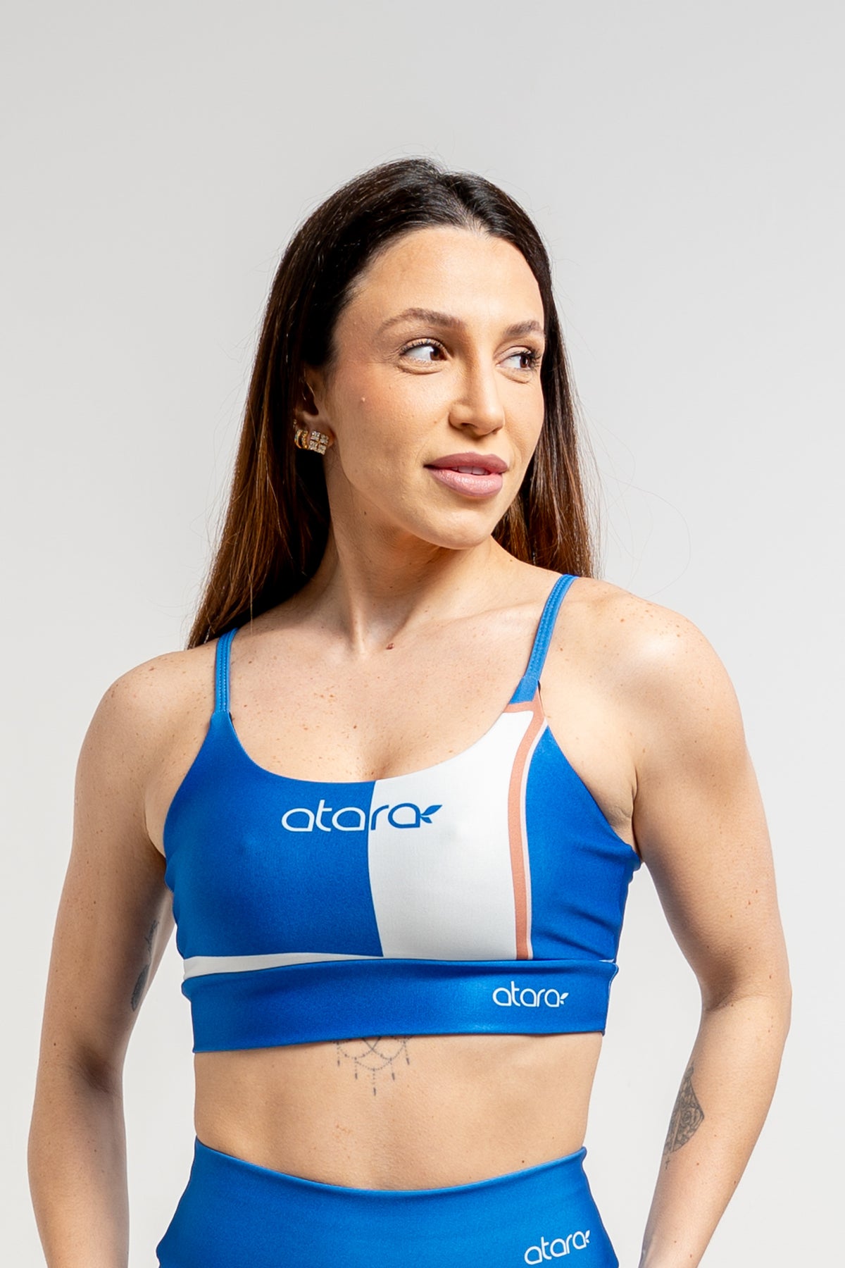 Top Alcinha Sport Blue - atarafitness