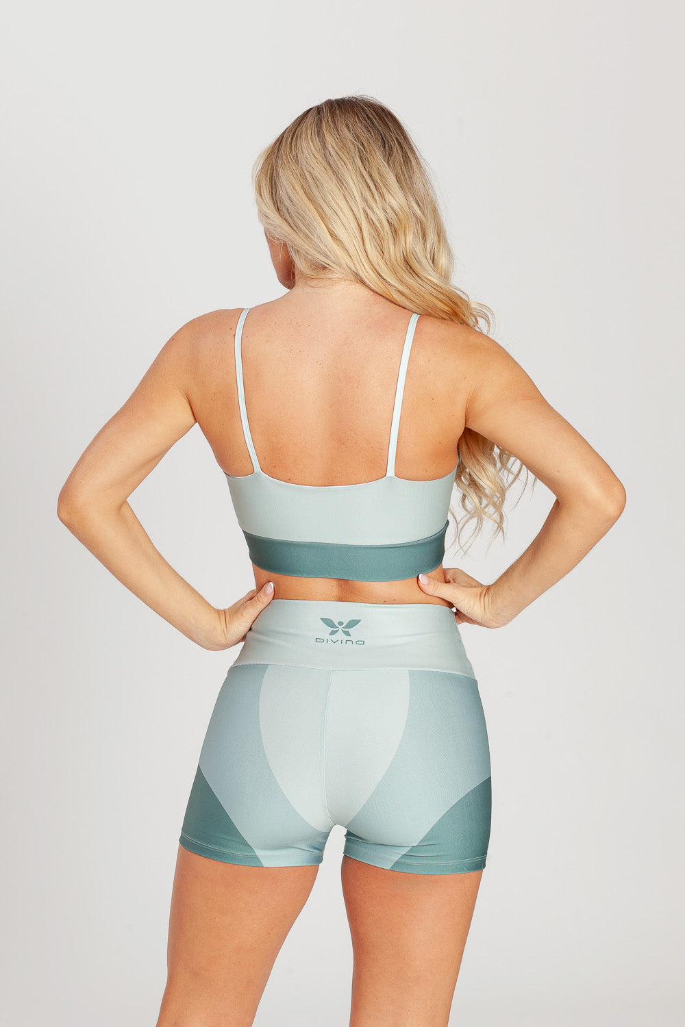 Top Alcinha Três Cores Verde - atarafitness