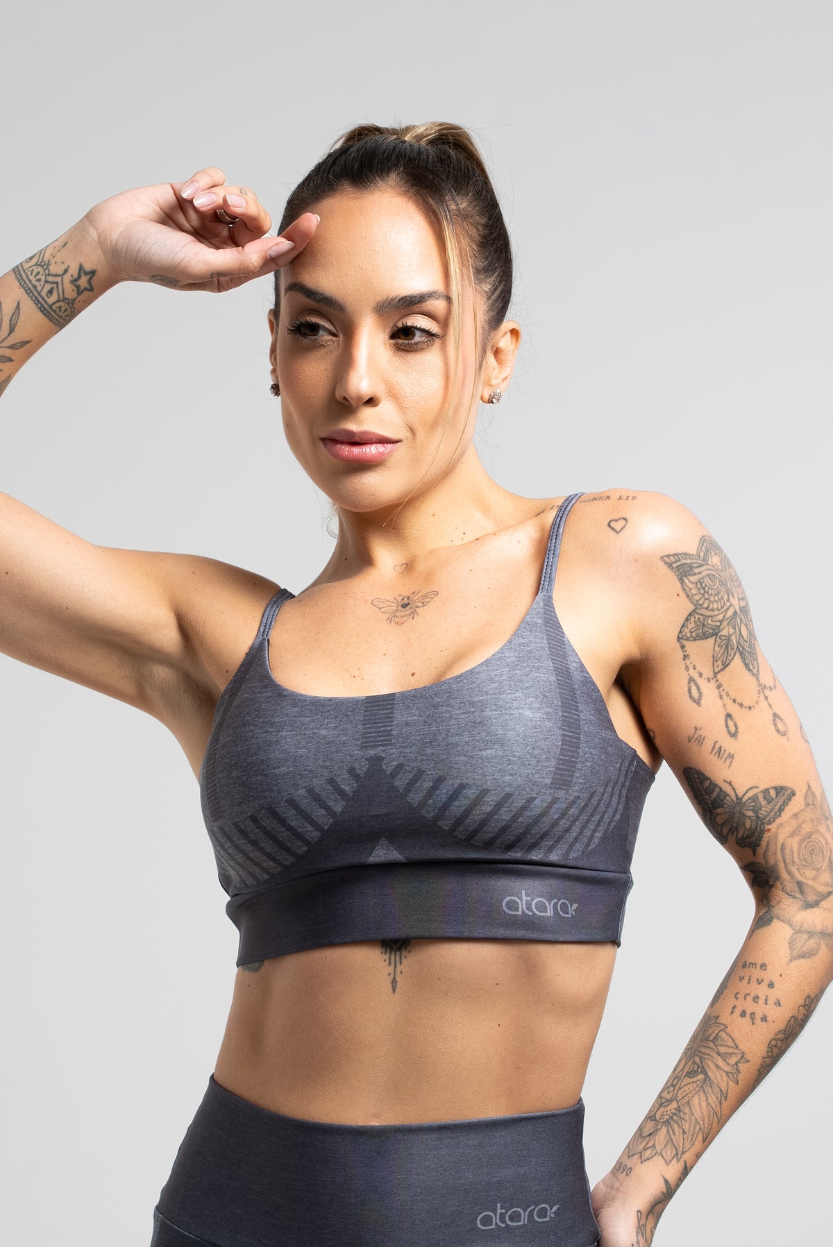 Top Alcinha Venom Black - atarafitness