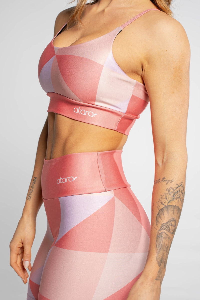 Top Alcinha Vitral Rosa - atarafitness