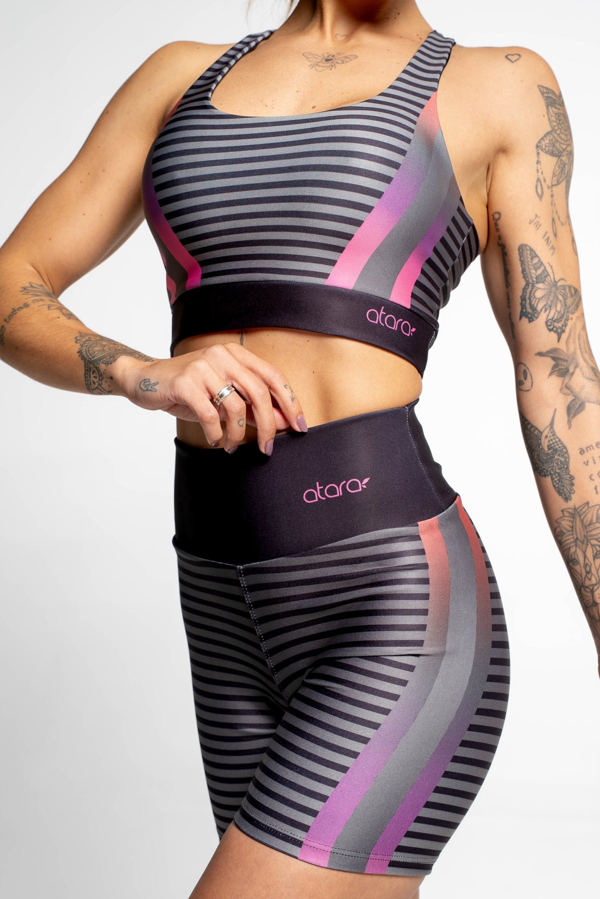 Top Estampa Listra Degrade - atarafitness