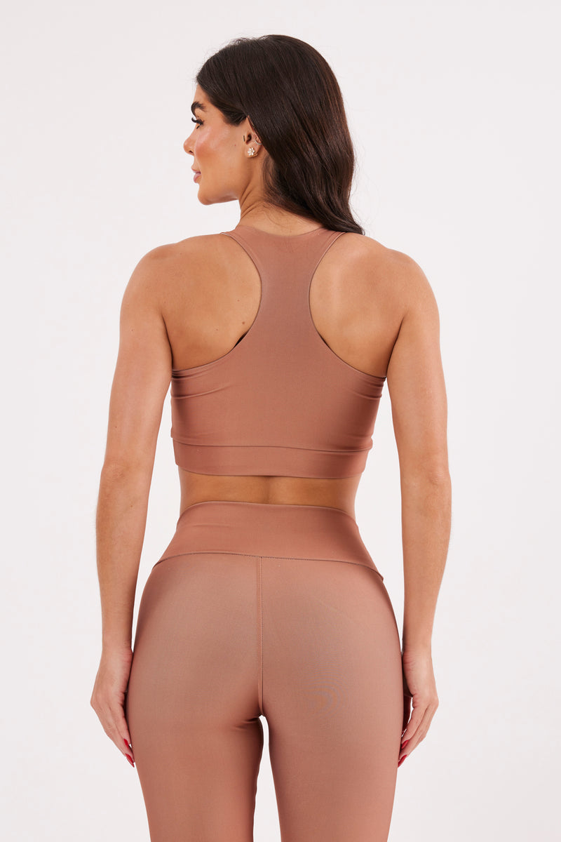 Top Liso Caramelo - atarafitness