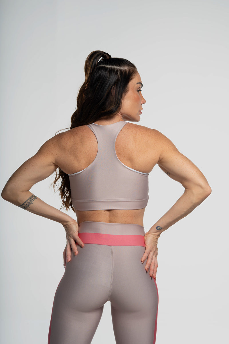 Top Nadador Cursiva Rosa - atarafitness