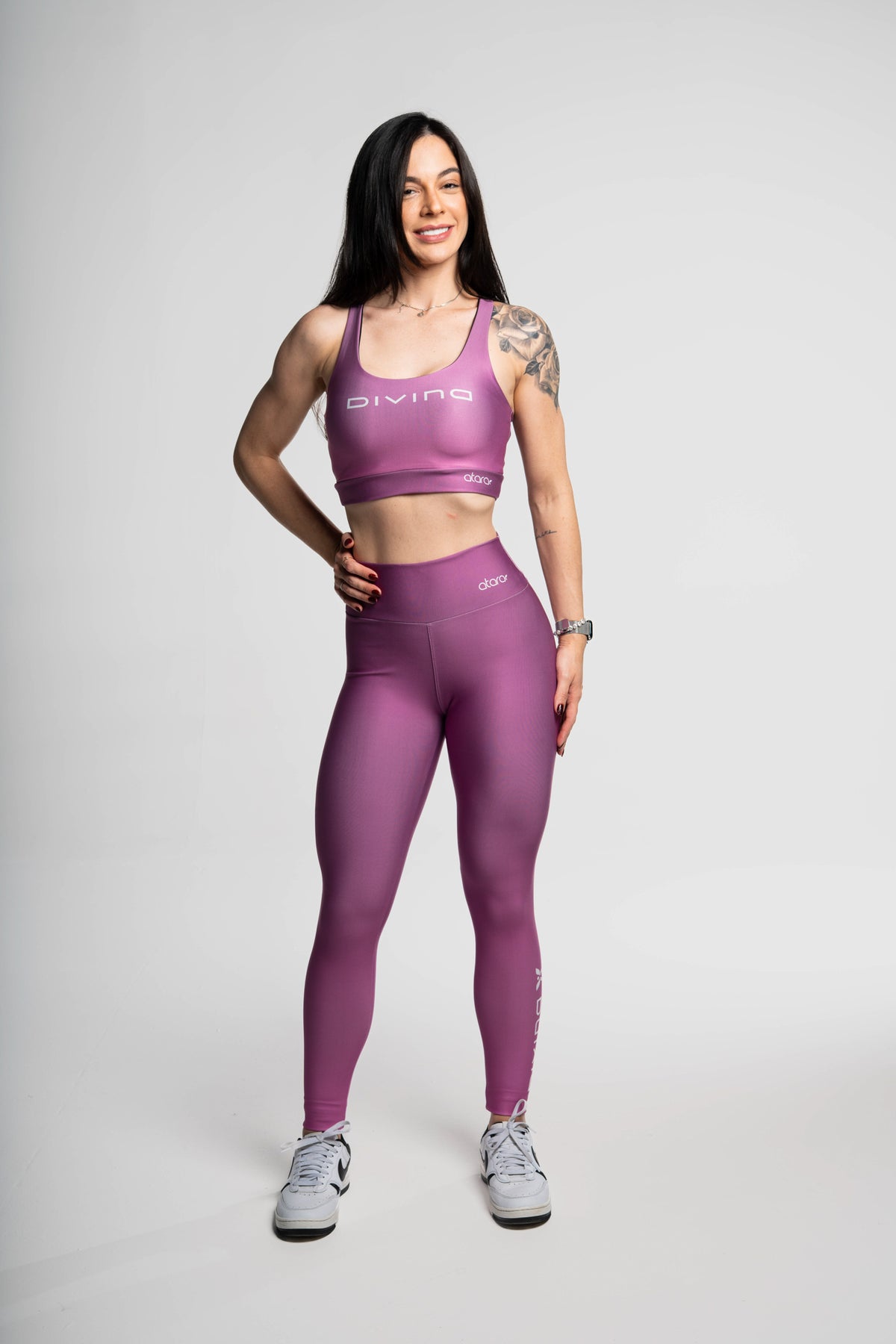 Top Nadador Divina Degradê Rosa - atarafitness