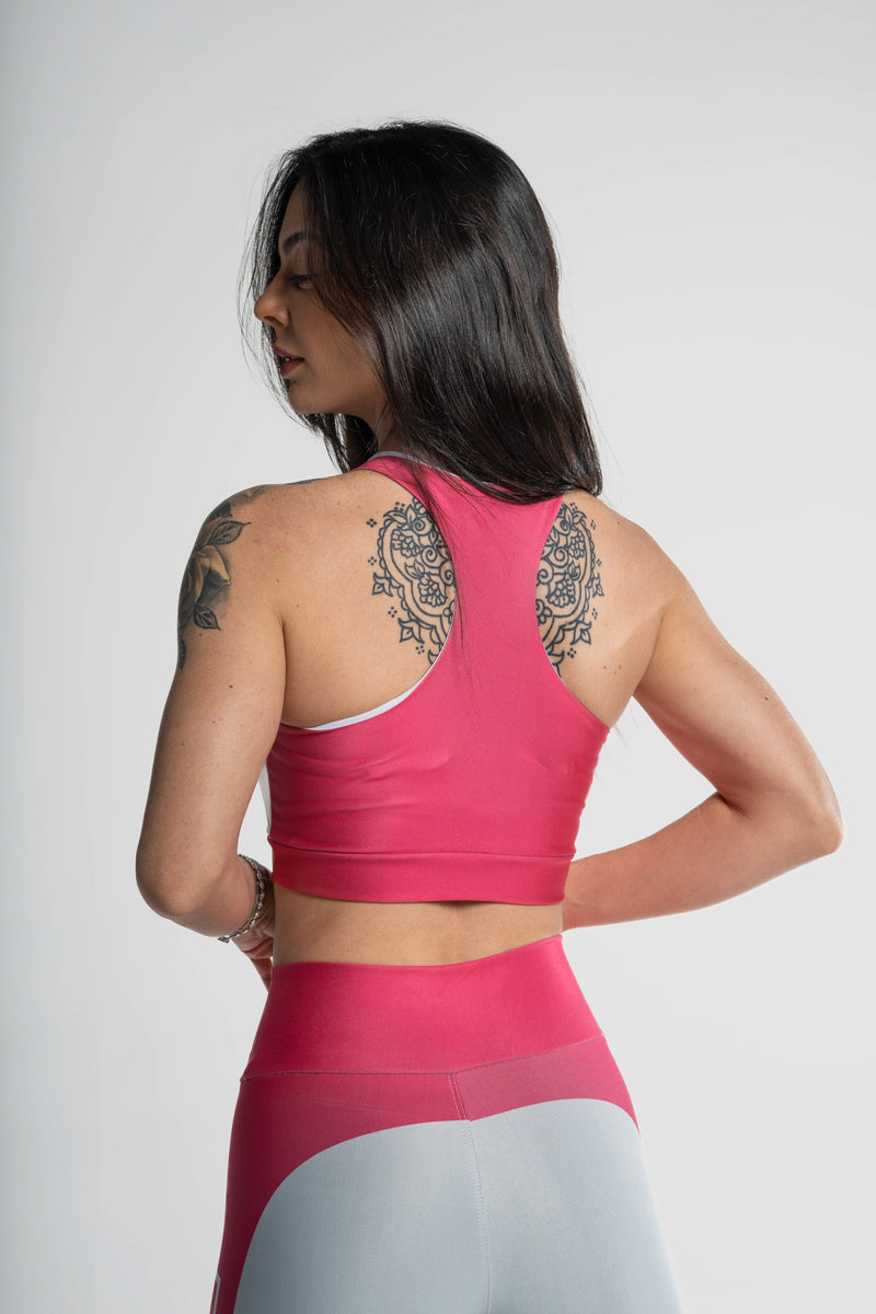 Top Nadador Pink Drop - atarafitness