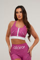 Top Nadador Pink Fishbone