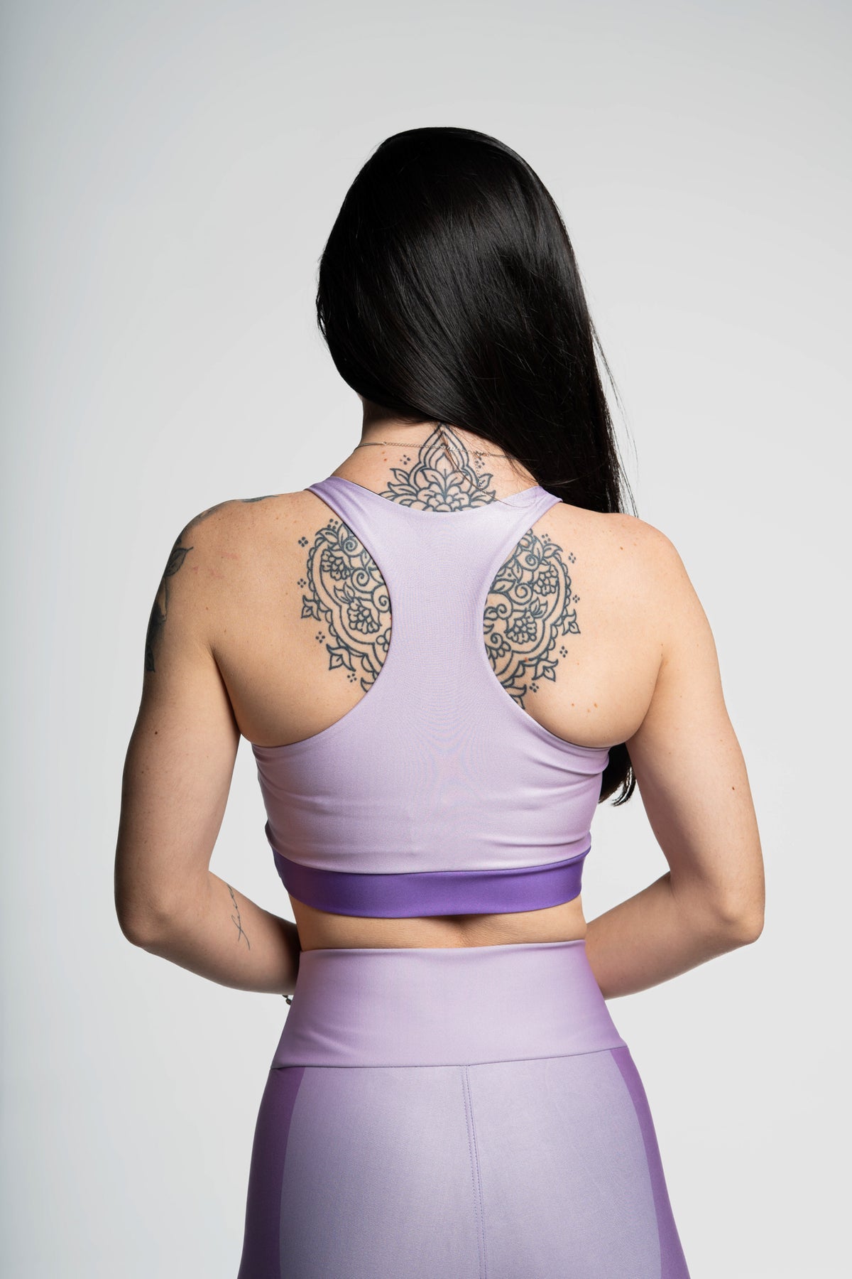 Top Nadador Três Cores Roxa - atarafitness