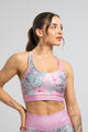 Top Nadador Pink Print