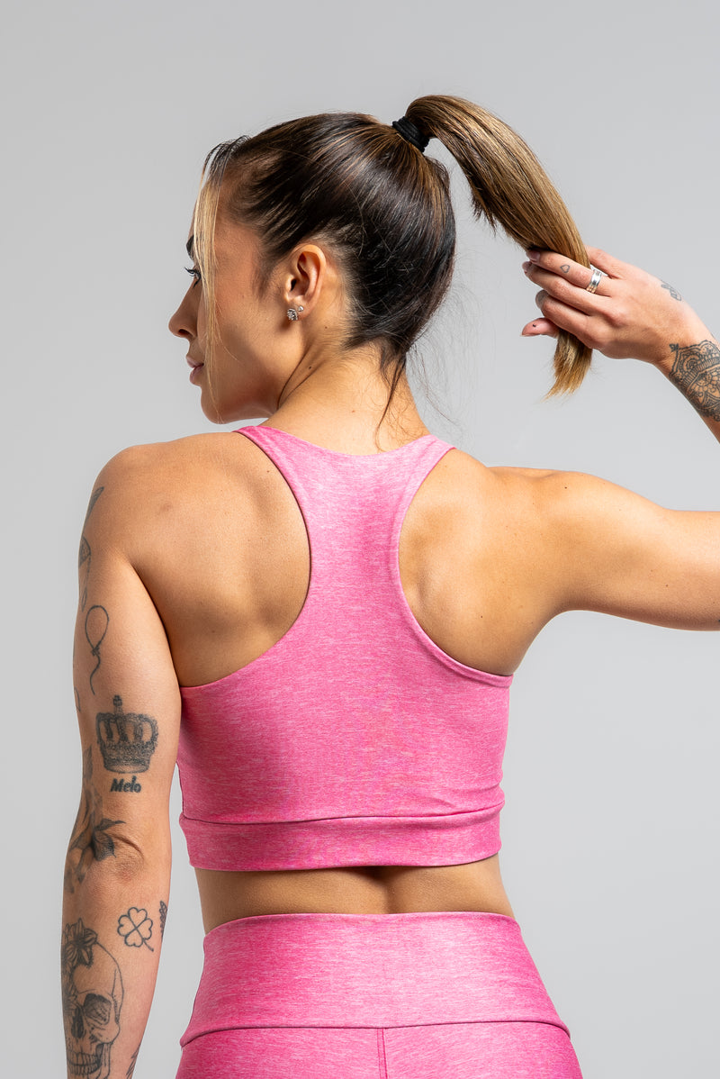 Top Texture Pink - atarafitness